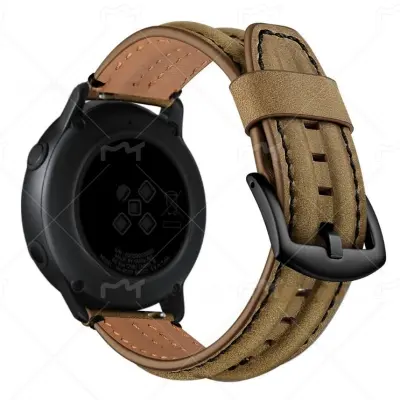 Vrhunski kožni remen za Samsung Galaxy Watch4 Classic Tamnosmeđa