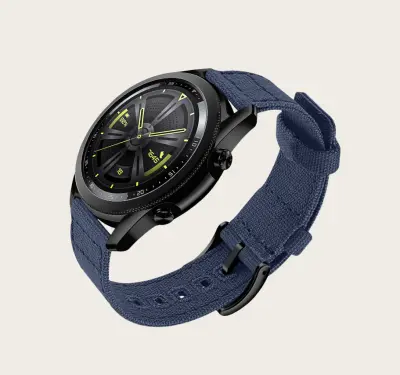 Tkani platneni remen za sat s brzim otpuštanjem za Huawei GT4 Plava