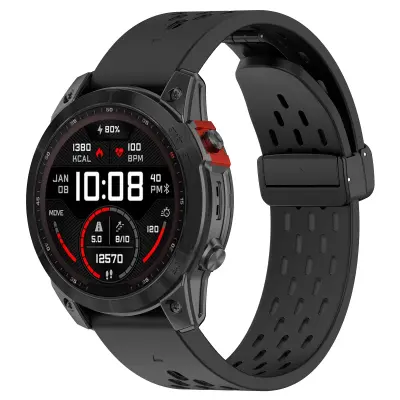 Silikonska narukvica za sat Garmin 20 mm - Bijela Bijela