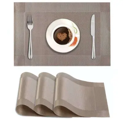 Set od 6 podmetača - 30x45CM Žuta