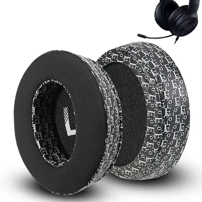 Rashladni zamjenski jastučići za slušalice Razer Kraken X & V3X Crna i bijela