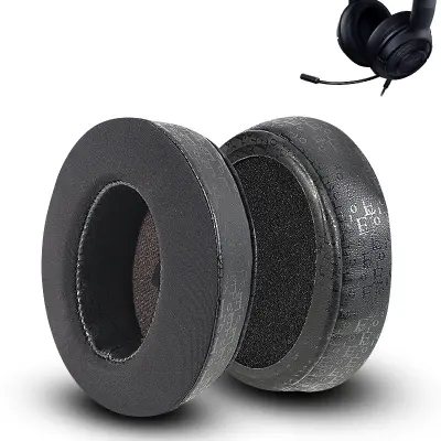 Rashladni jastučići za uši za Razer Kraken X slušalice - Crna Crna