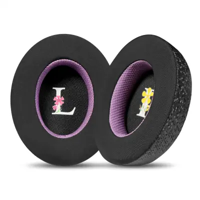 Magic Ice Skin kućište za slušalice za Sennheiser Momentum 3 - Crno Ljubičasto (2-Pakiranje) Crna Ljubičasta