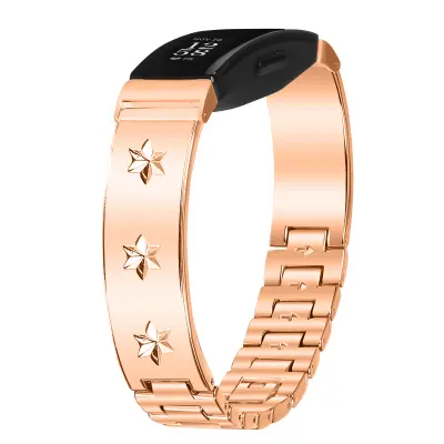 Narukvica od nehrđajućeg čelika za Fitbit Inspire 1/2 Ružičasto zlato