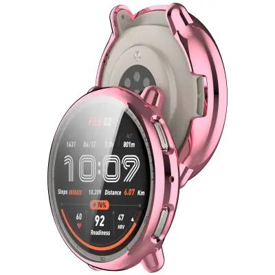Elektroplatirana TPU futrola za Huami Amazfit Active2 Ružičasta