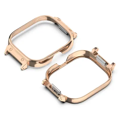 Metalni okvir kućišta za Redmi Watch 5 - 20MM Ružičasto zlato