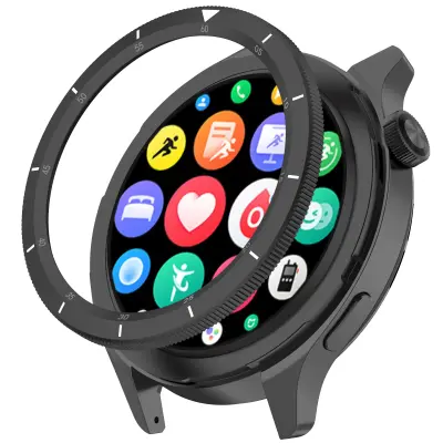 Okvir za sat od nehrđajućeg čelika za Xiaomi Watch S4/S3 Srebrna