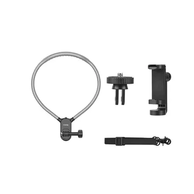 Capture Adventures: Hands-Free Action Camera Neck Mount Crna