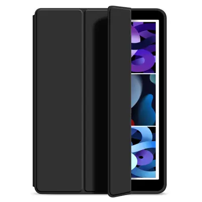 Elegantna crna futrola s trostrukim preklapanjem za iPad Crna