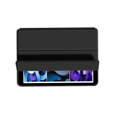 Elegantna crna futrola na preklapanje za iPad Crna