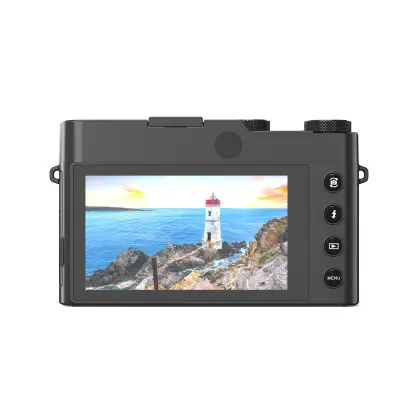 DC209 8X Optički Zum Digitalni Fotoaparat Crna