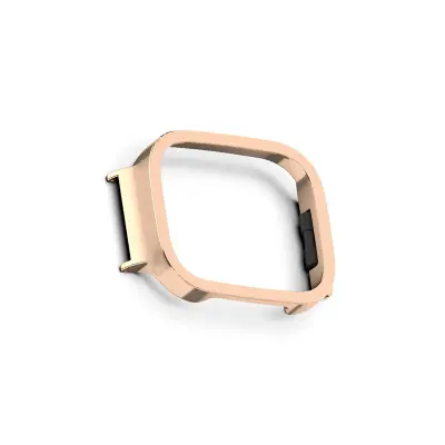 Okvir za sat od nehrđajućeg čelika za Redmi Watch 3 Ružičasto zlato