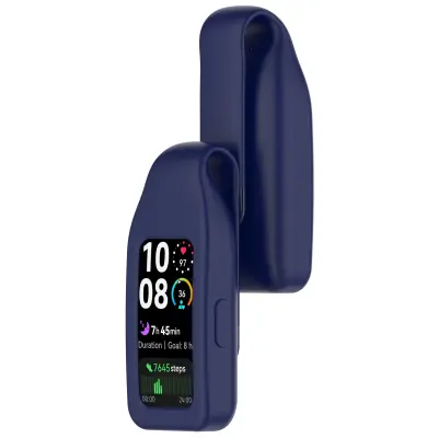 Kopča od nehrđajućeg čelika za Huawei Band 10/9/8 - Silikon Plava