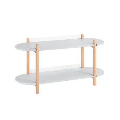 SoBuy višenamjenska polica 100 x 33 x 52 cm HSTR01-HG