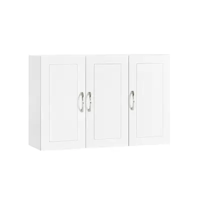 SoBuy zidni ormar, zidni ormar za kupaonicu, kuhinjski zidni element FRG231-L-W