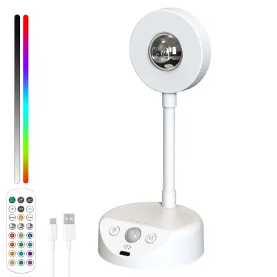 Pametni zidni reflektor T115 Bijela školjka - RGBCW - Illuminate Bijela