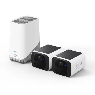 EUFY Solarna kamera S220 x2 + HomeBase 3, E8134328