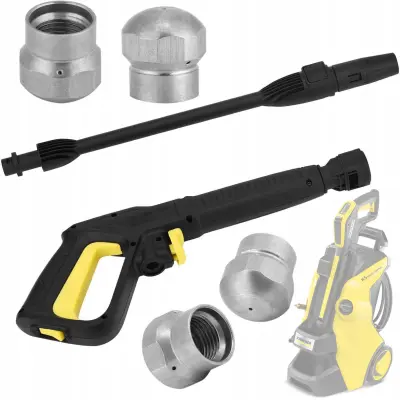 Set Pribora Za Visokotlačni Čistač – Kompatibilno s Kärcher K2-K7 | Maks. Tlak 150 Bara, 10 L/Min