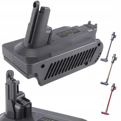 Bosch 18V Adapter Za Bateriju – Kompatibilan s Dyson V10 | ABS Materijal, Min. 4,0 Ah