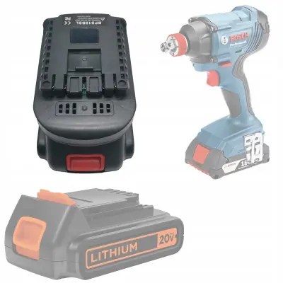 Adapter Za Bateriju 18V BPS18BSL – Kompatibilan s Bosch, Black&Decker, Stanley | Kvaliteta i Preciznost