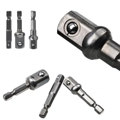 Adapter Za Ključ 50 Mm – 1/2, 3/8, 1/4 | Nehrđajući Čelik, Duljina 5 Cm