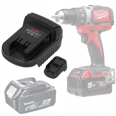 MT20ML Adapter Za Baterije – Kompatibilan s Makita 18V i Milwaukee 18V | Trajnost i Jednostavna Montaža