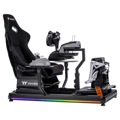 THERMALTAKE GSC GF500 kokpit simulatora leta Crni
