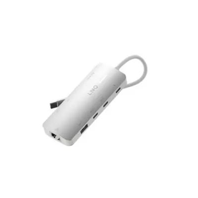 Hub Multiport Pro 8-u-1 HDMI 4K USB-C Power Delivery 140W 10Gbps