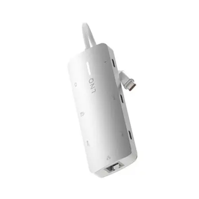 Hub Multiport Pro 8-u-1 HDMI 4K USB-C Power Delivery 140W 10Gbps