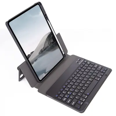 Odvojiva Bluetooth futrola za tipkovnicu za iPad Crna