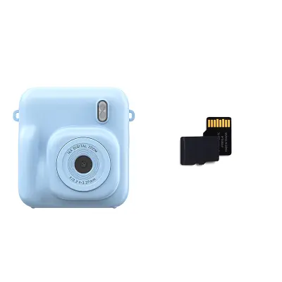 DC506 Instant Print Camera s uključenom TF karticom od 32 GB Plava