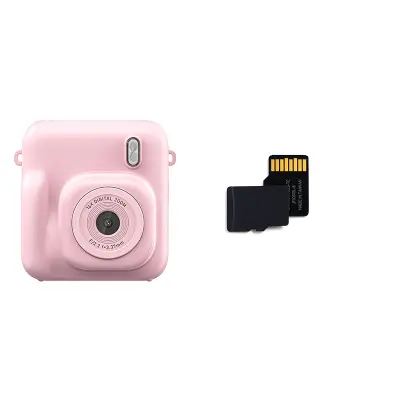 DC506 Instant Print Camera s uključenom TF karticom od 32 GB Roza