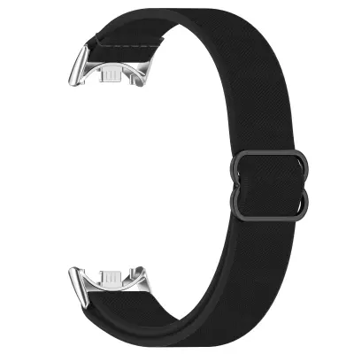 Prozračna najlonska narukvica za Xiaomi Mi Band 9/8/NFC Crna