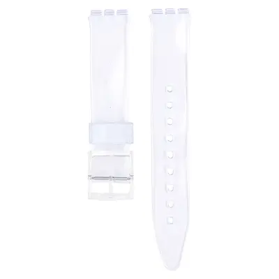 PVC Zamjenska Narukvica za Sat Swatch Proziran