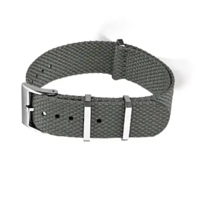 Premium najlonski remen za sat za Omega X Swatch Siva