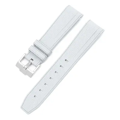 Gumena narukvica - 20 mm narukvica za sat Omega X Swatch Siva