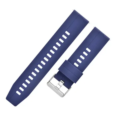 22mm silikonski remen za Huawei GT3/Watch 4/Honor/Samsung Plava