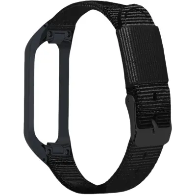Platneni remen za sat za Samsung Galaxy Fit E SM-R375 Crna