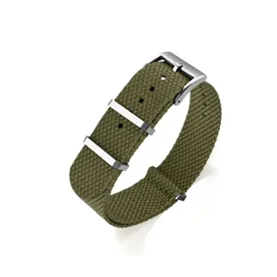Premium najlonski remen za sat za Omega X Swatch Zelena