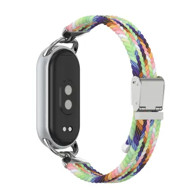 Stilski pleteni remen s kopčom za Xiaomi Mi Band 9/10 Višebojna