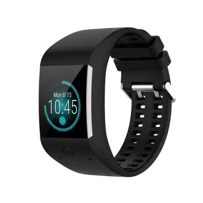 Silikonski remen za sat Polar M600 Crna