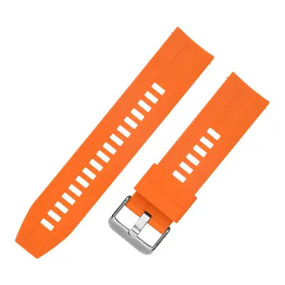 22mm silikonski remen za Huawei GT3/Watch 4/Honor/Samsung Narančasta