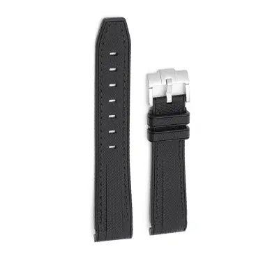 20mm Gumeni remen za sat Omega x Swatch Crna