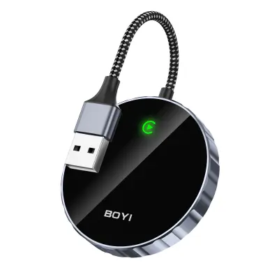 Bežični CarPlay adapter za Apple uređaje - BY960L Crna