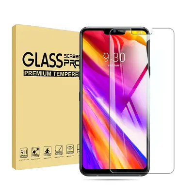 LG G7 Zaštitnik zaslona, 0,26 mm kaljeno staklo, zakrivljeni rub (2 komada) Proziran