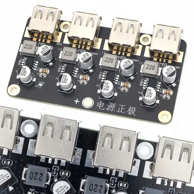 Prijenosni USB Punjač 4-Kanalni Step Down – 6V-24V To 5V | 3A Poslije Kanala