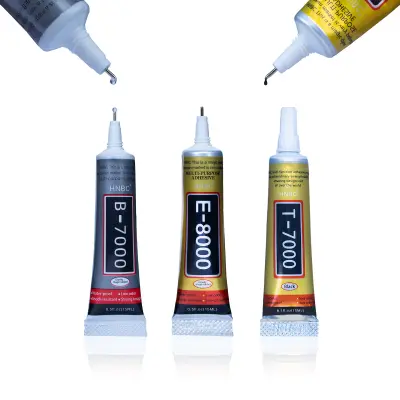 Set Univerzalnih Ljepila B-7000, E-8000, T-7000 – Preciznost i Trajnost | 15ml Svaki