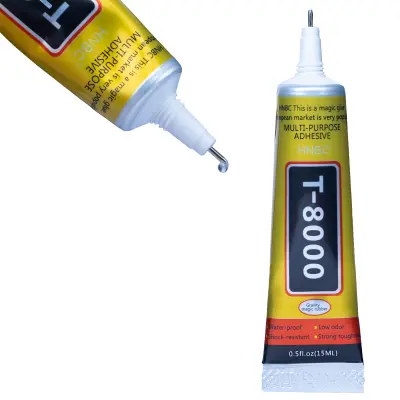 Univerzalno Ljepilo T-8000 15ml – Preciznost i Trajnost | Elastično, Otporno na Klimu