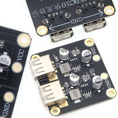 Prijenosni USB Punjač 2-Kanalni Step Down – 6V-24V To 5V 3A | Za Auto, Ford, Kamper