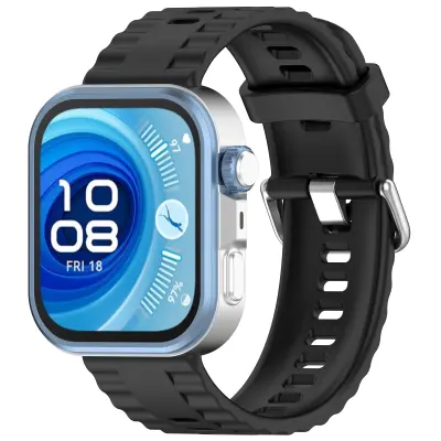Silikonski remen za sat Huawei Fit 4 Pro Crna